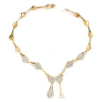 Aurette™ | Ketting- & Oorbellenset met Kristallen Druppel