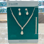 Celestine™ | Kristallen Ketting-, Oorbellen- & Armbandset