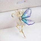 Fayelle™ | Crystal Fairy Wing Brooch