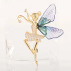 Fayelle™ | Crystal Fairy Wing Brooch