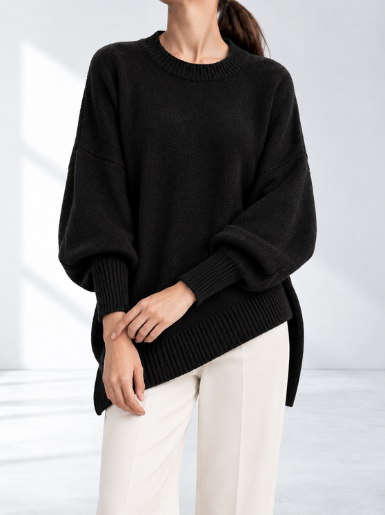 Maeve™ | Oversized Gebreide Poncho Trui