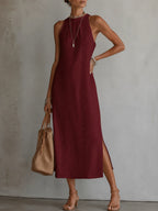 Marit™ | Airy Tummy-Camouflaging Embroidered Dress