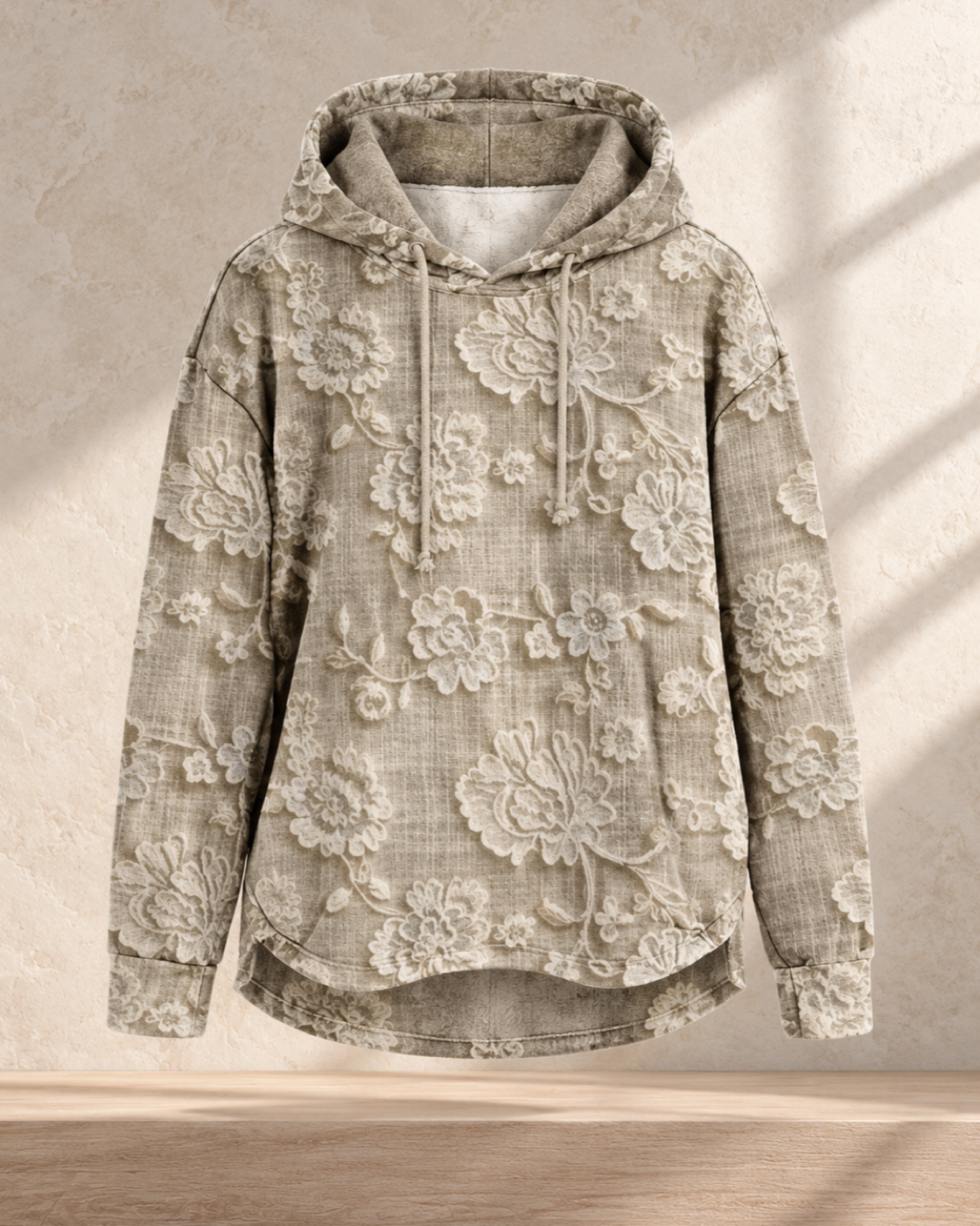Women's Digital Printing Casual Loose Sweatshirt — 22NVLMSWU10