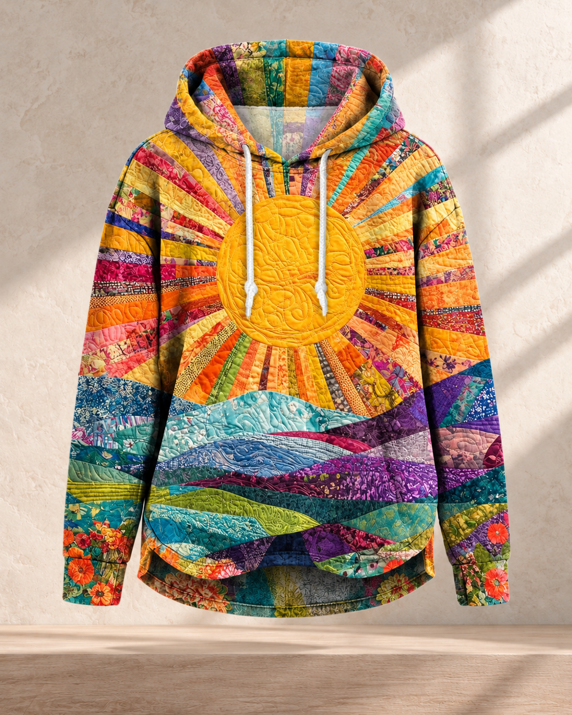 Women's Digital Printing Casual Loose Sweatshirt — DHK242012P25
