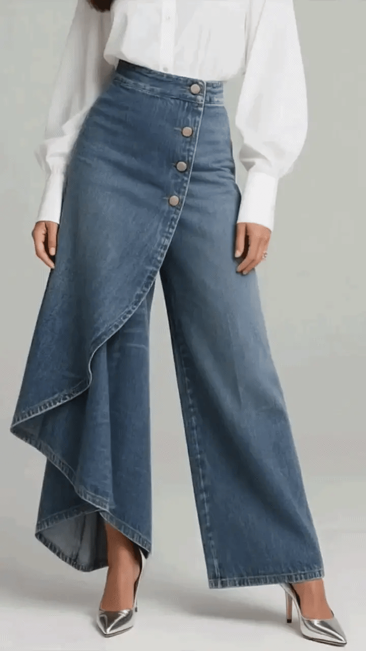 Marlo™ | Stijlvolle Wikkel Broek