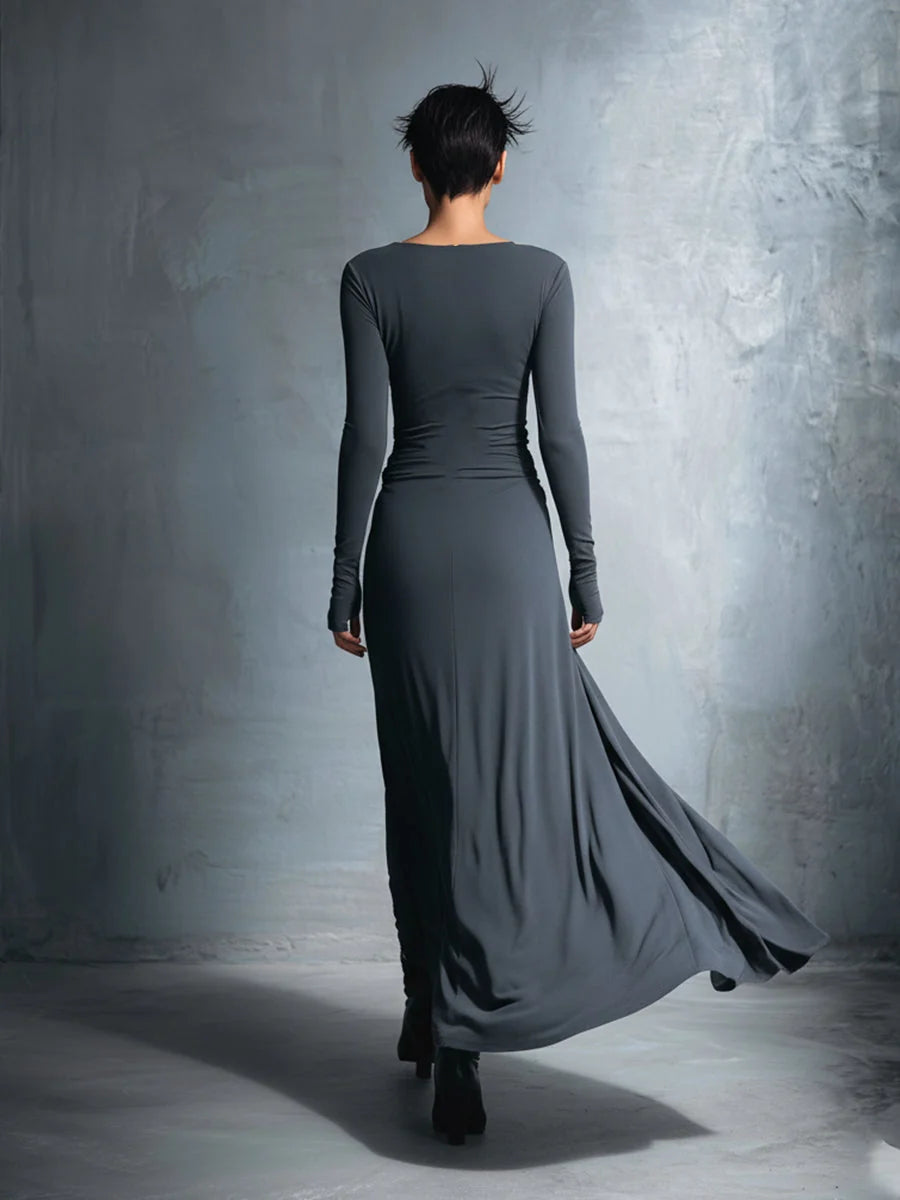 Veya™ | Elegante Vloeiende Maxijurk met Tijdloze Grace