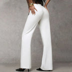 Sanne™ | Elegante Wijde Pijp Broek