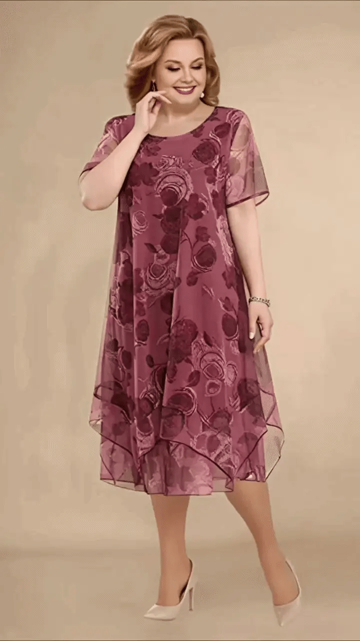 Anke™ | Elegant Floral Dress